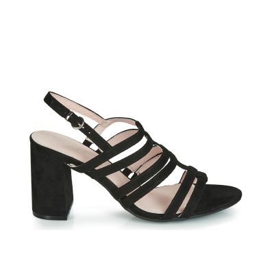 SANDALES ANDRÉ FEMME CAPUCINE DAIM NOIR